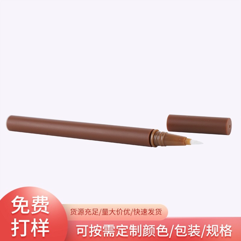 化妆品包装厂家棉芯液体眼线笔包装空管 棉头眼线笔唇线笔包材图2