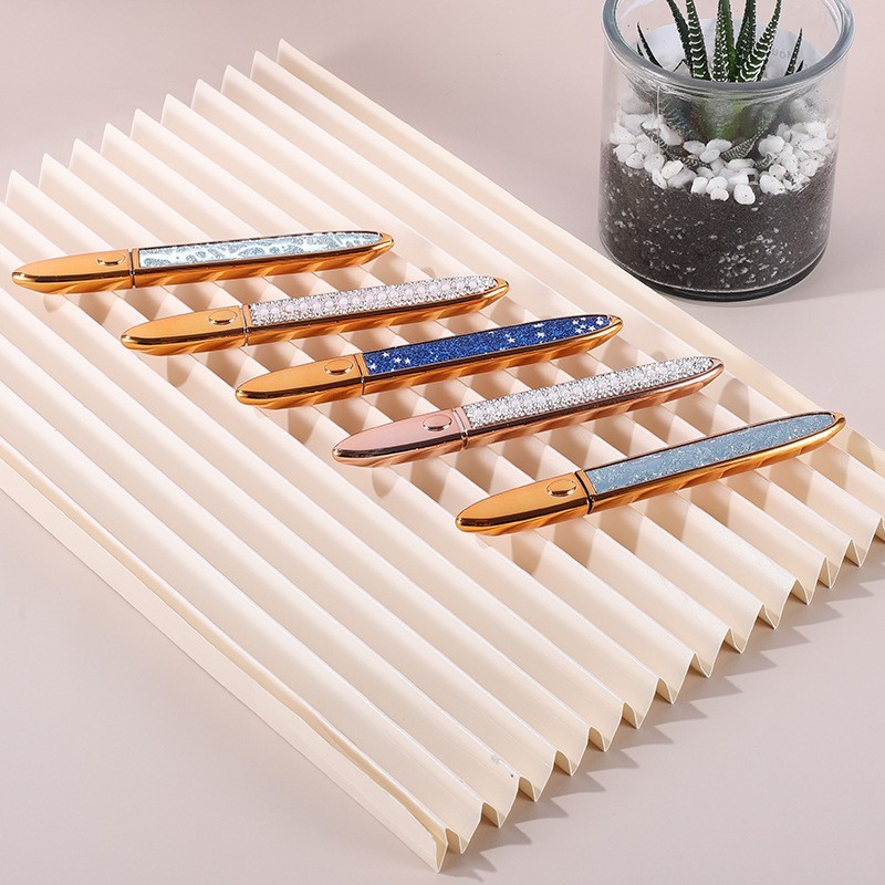 网红星空贴钻眼线笔包装 船型棉芯头眼线笔包材 大容量眼线笔空管图4