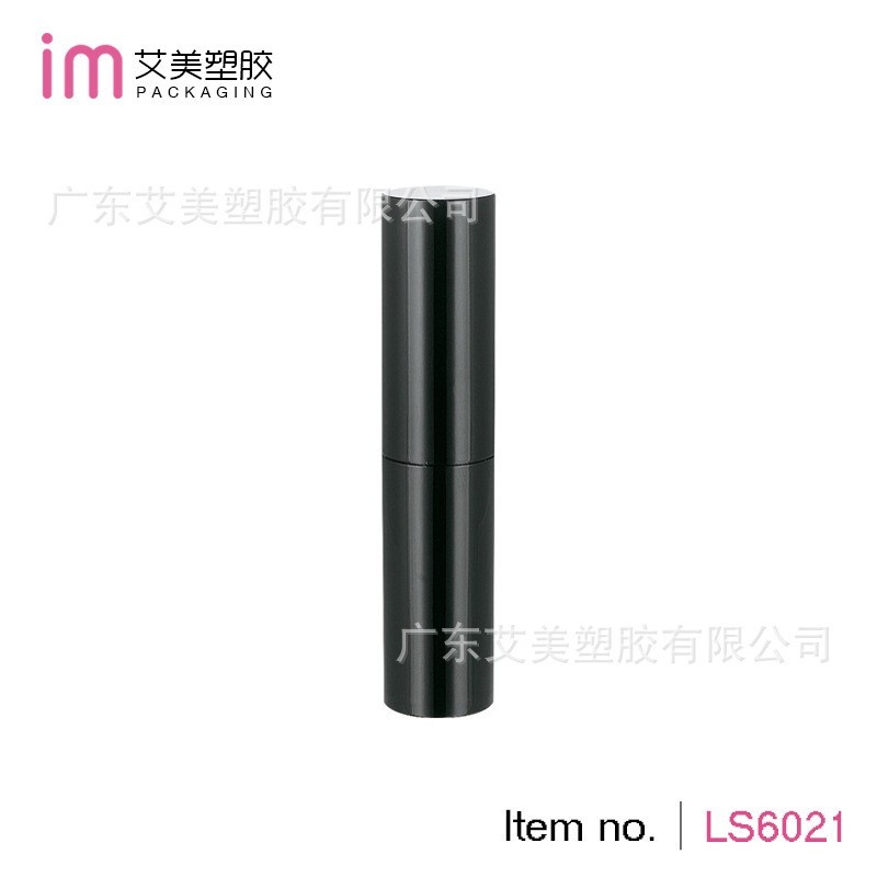 简约圆形斜口唇膏管磁吸直灌高端口红管空管 口红空壳图2