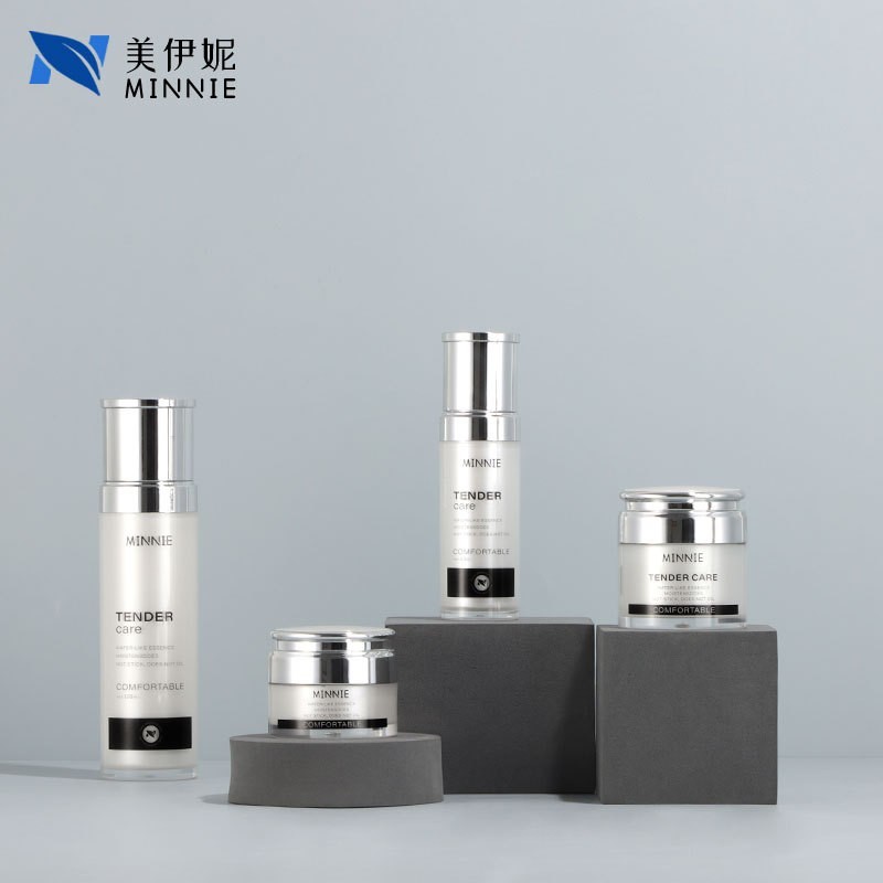 定制100ml按压乳液瓶高档护肤品瓶子套装化妆品包材30g膏霜瓶图2