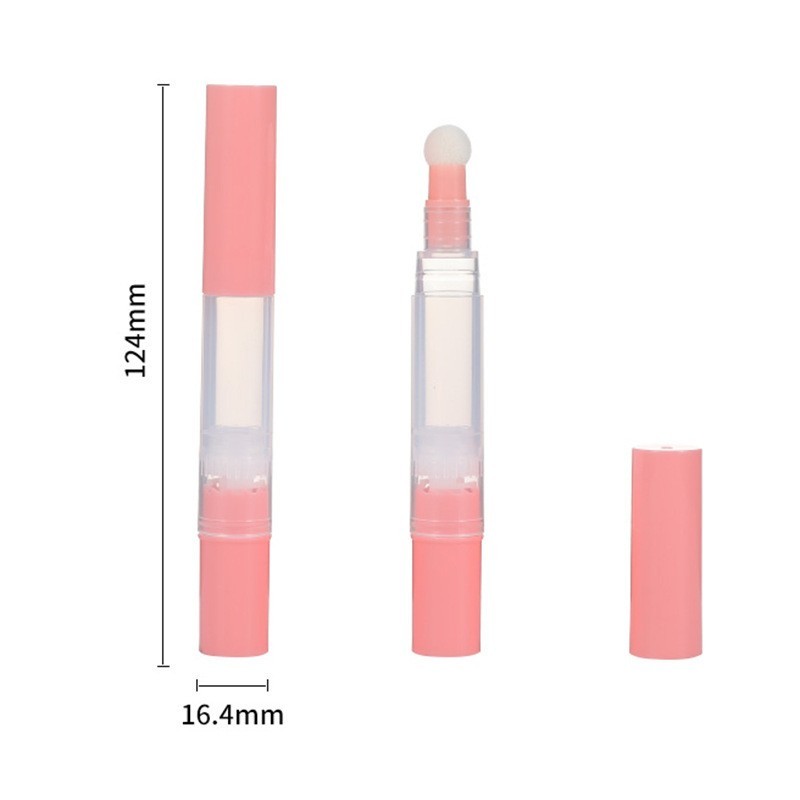 定制加工口旋转红瓶唇彩唇釉遮瑕彩妆笔塑料唇膏笔包材图5