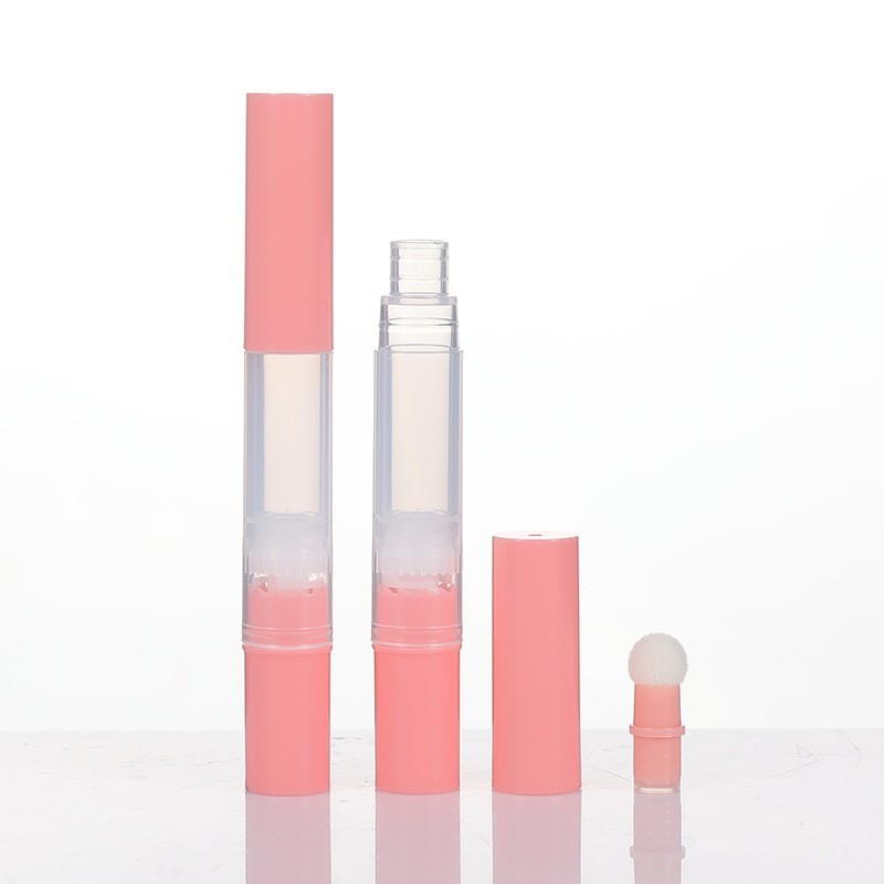 定制加工口旋转红瓶唇彩唇釉遮瑕彩妆笔塑料唇膏笔包材图2
