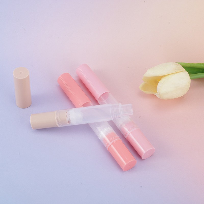 定制加工口旋转红瓶唇彩唇釉遮瑕彩妆笔塑料唇膏笔包材图3