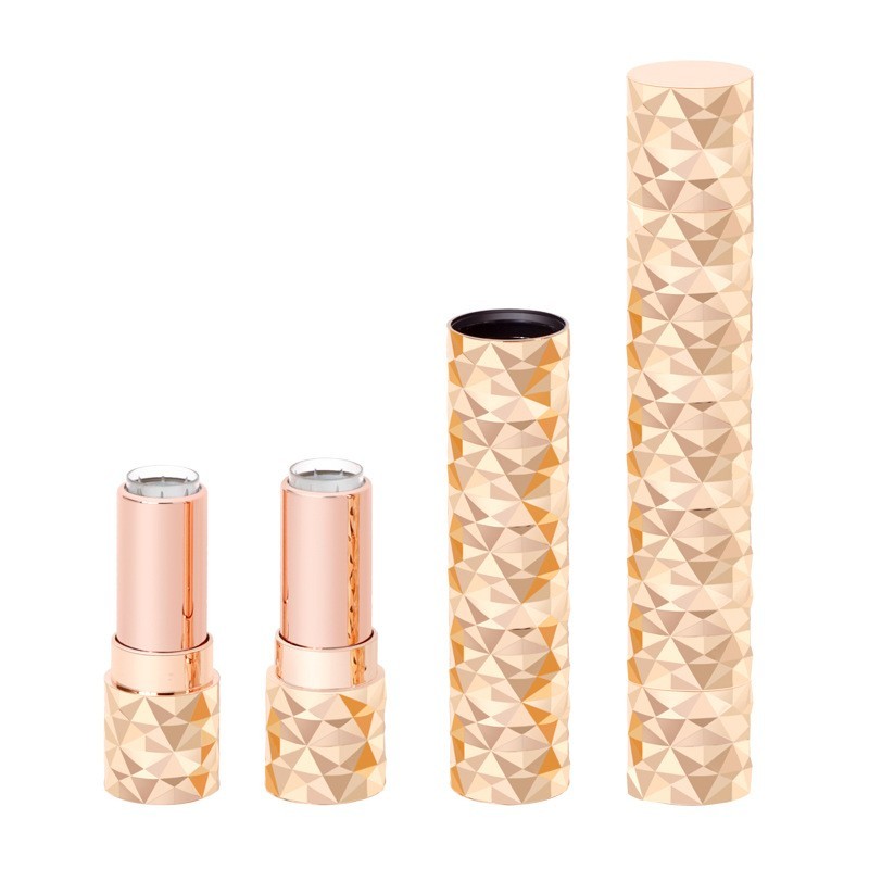 圆形镀金工艺双头口红管 3.8g双头口红管 口红管化妆品包材图4