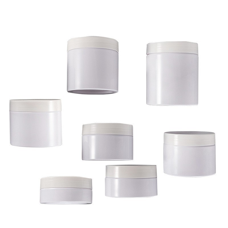 68牙60/80/100/120/150/200/250ml广口PET面霜分装瓶,发膜膏霜罐图5