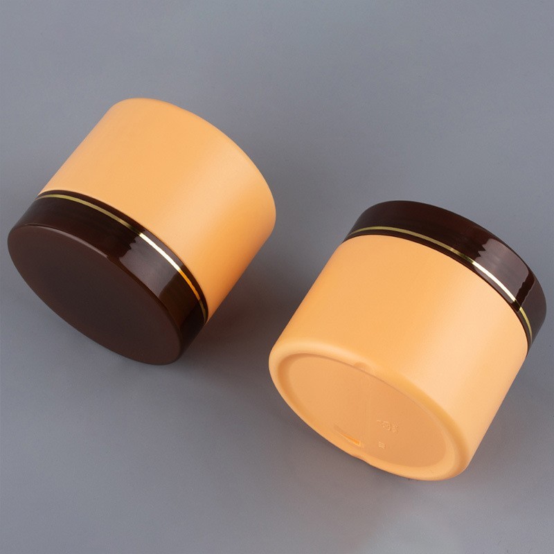 220ml膏霜瓶PE面霜瓶散粉罐化妆品广口面膜塑料空瓶磨砂膏分装瓶图4