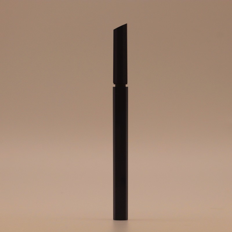 亚马逊爆款眼线笔杆包材定做 喷色眼线笔包材毛刷头眼线液笔图2