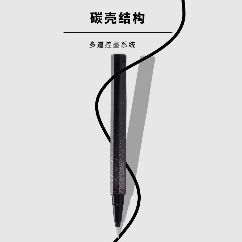 化妆品星光璀璨星空眼线笔 直液式珠八角眉笔眼线管包材灌装图3