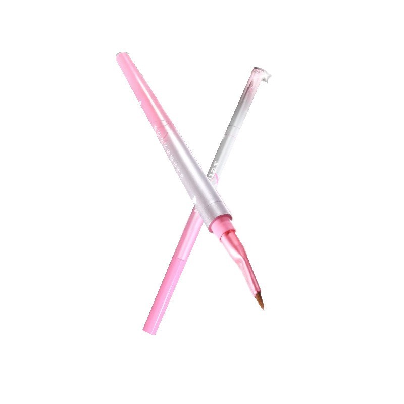 贴牌定制双头眼线胶笔刀锋折角刷不星染防水防汗持久眼线笔代加工图5