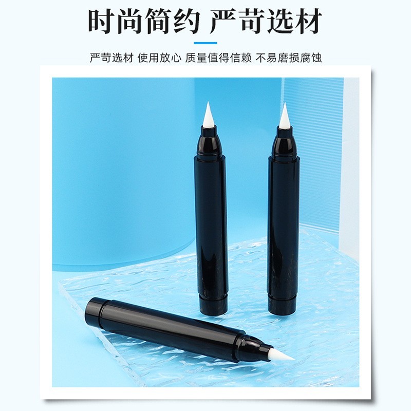 黑色单头尾塞眼线笔极细塑料眼线笔包材管3-4ML图4
