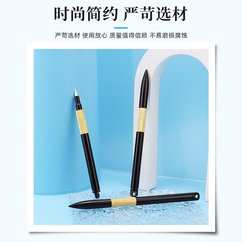 2ml化妆品单头眼线水笔包材可更换笔头长管眼线笔包材图3