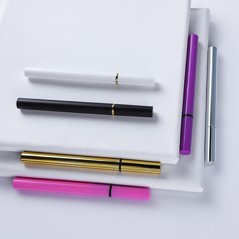 【眼线液笔空管】化妆品包材圆长管 创意眼线笔管电镀div颜色图3