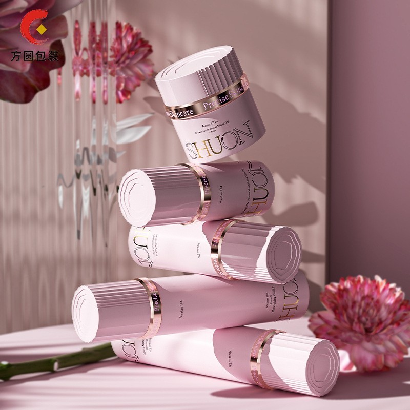 新款创意设计个性高档化妆品玻璃瓶可定制颜色粉底膏霜乳液瓶包装图3