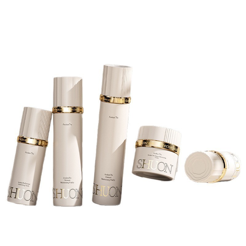 新锐品牌创新设计简约风格玻璃空瓶可定制logo化妆品包材图5