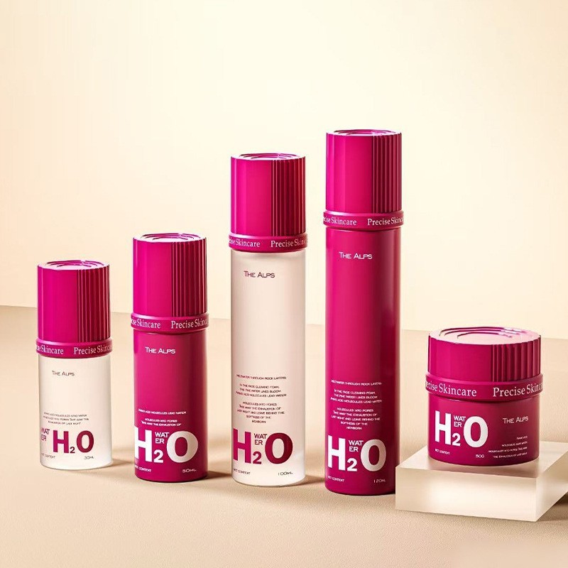 新锐品牌创新设计简约风格玻璃空瓶可定制logo化妆品包材图4