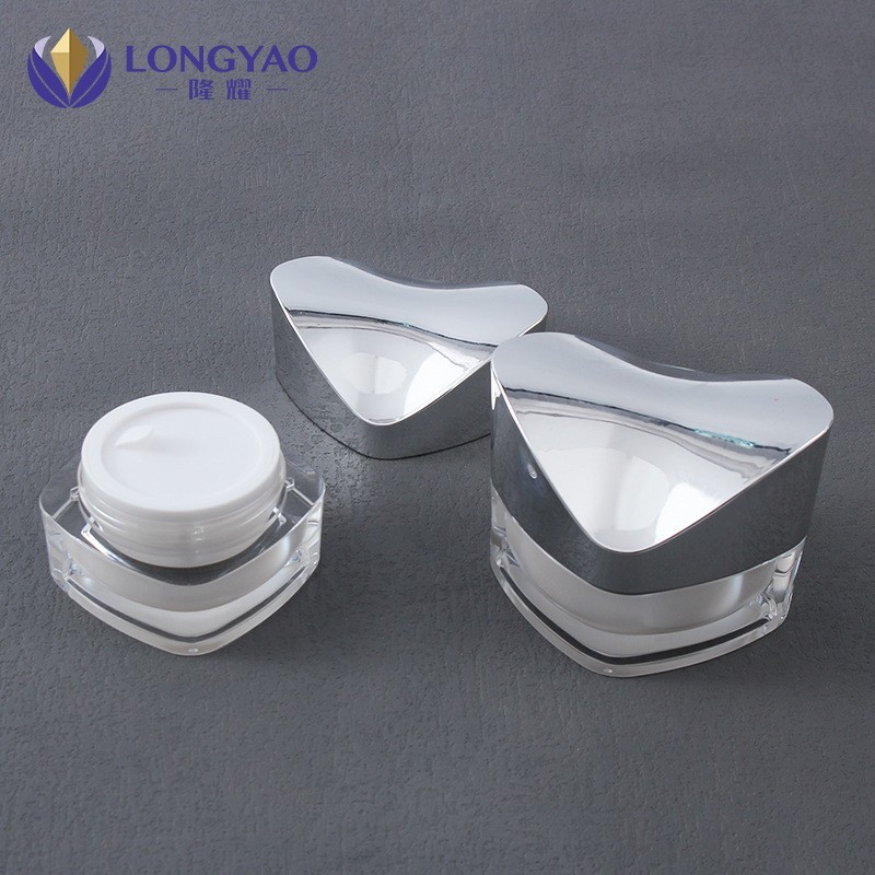 新款高端30g精华乳液护肤膏霜瓶包材100ml水乳化妆品亚克力套装瓶图3