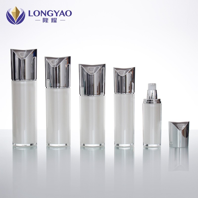 新款高端30g精华乳液护肤膏霜瓶包材100ml水乳化妆品亚克力套装瓶图5