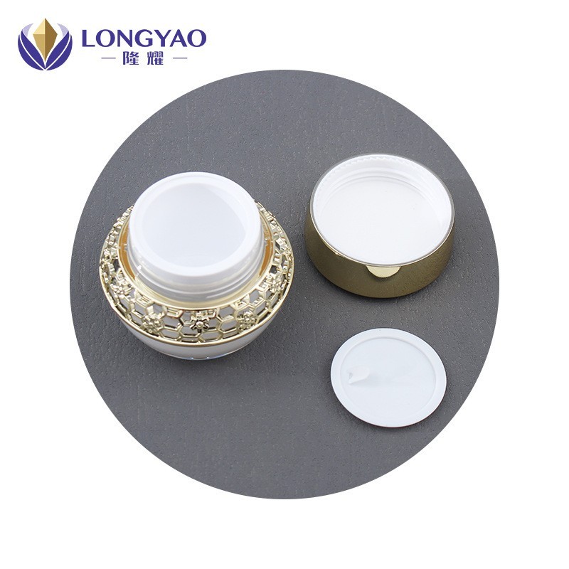 定制加工化妆品包材套装 OEM亚克力乳液瓶膏霜瓶 亚克力套装瓶图5