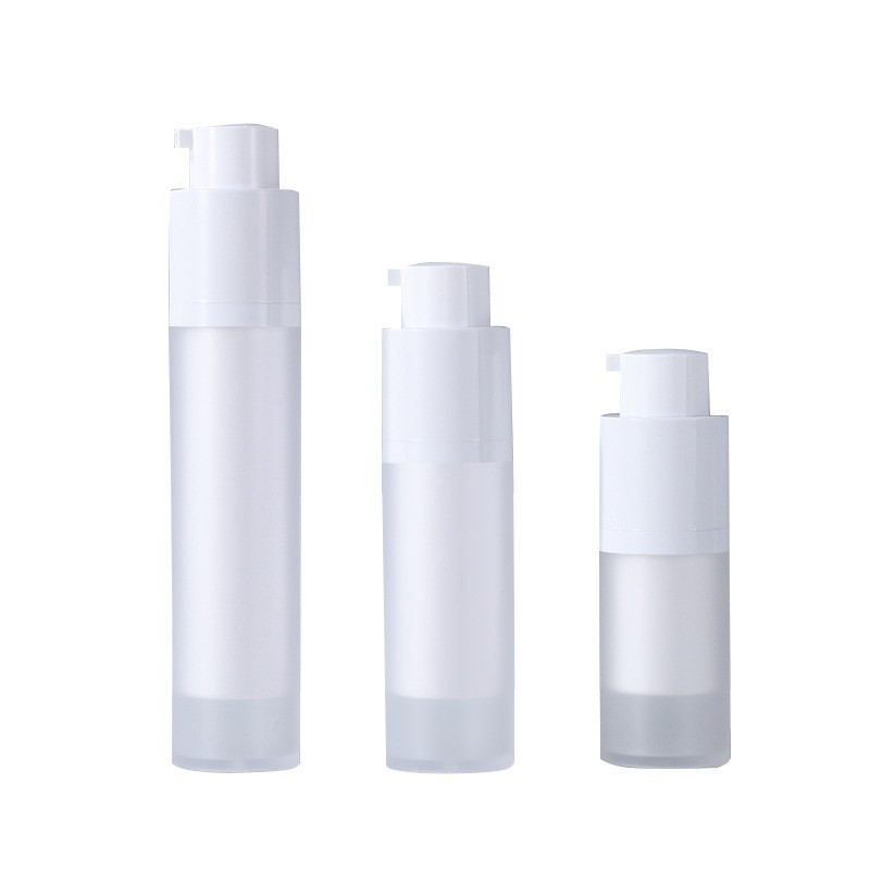 定制加工双层乳液分装瓶 按压式圆形精华护肤品瓶 旅行便携分装瓶图4