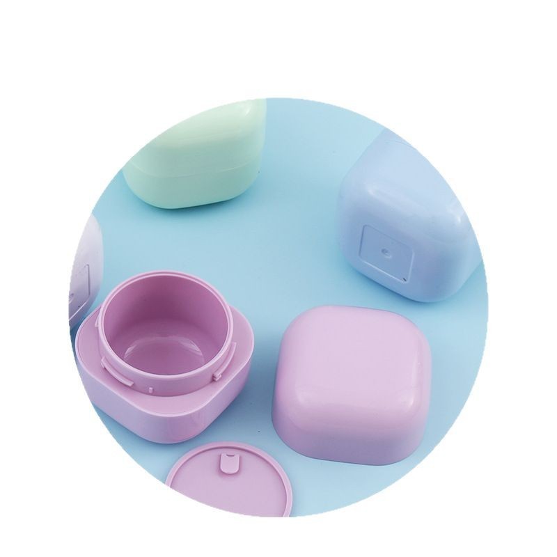 5克50g马卡龙四方面霜瓶双层面膜卸妆100g化妆品包装瓶30g膏霜瓶图5