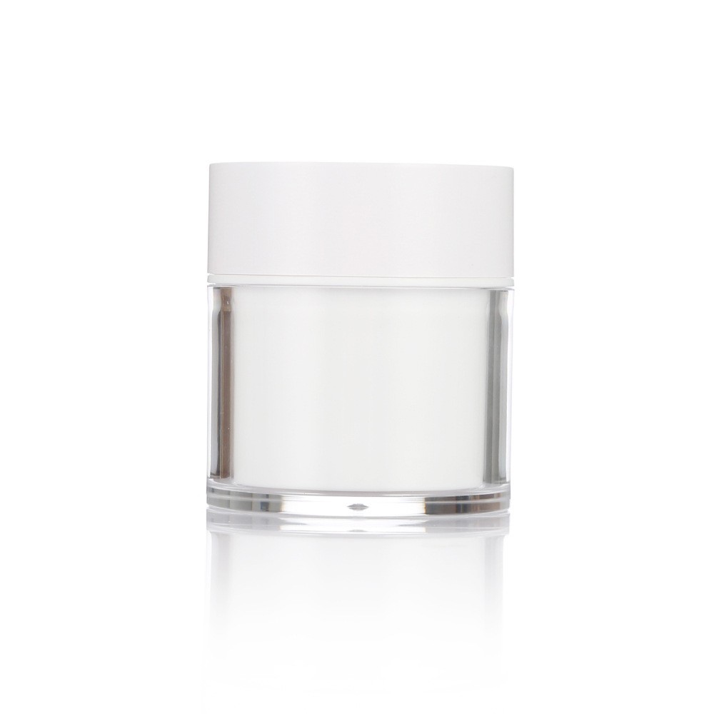 厂家定制圆形膏霜眼霜瓶 亚克力材质蜗牛霜瓶 双层素颜霜分装瓶图5