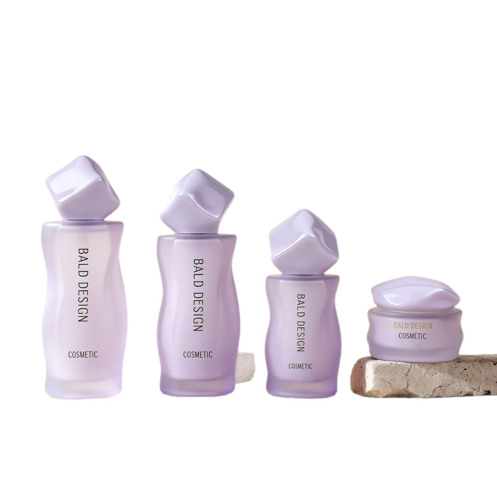 化妆品玻璃瓶套装包材120ml乳液精油瓶30g膏霜分装玻璃瓶图4