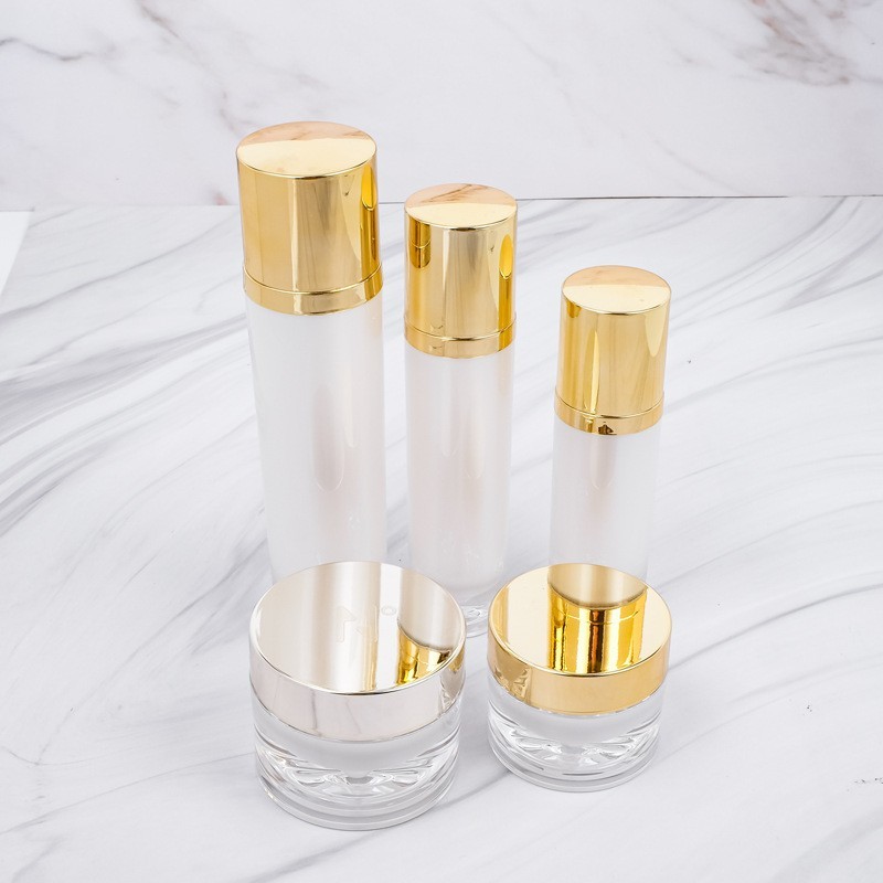 新款按压式乳液分装瓶便携化妆品小样套装水乳液护肤品包材