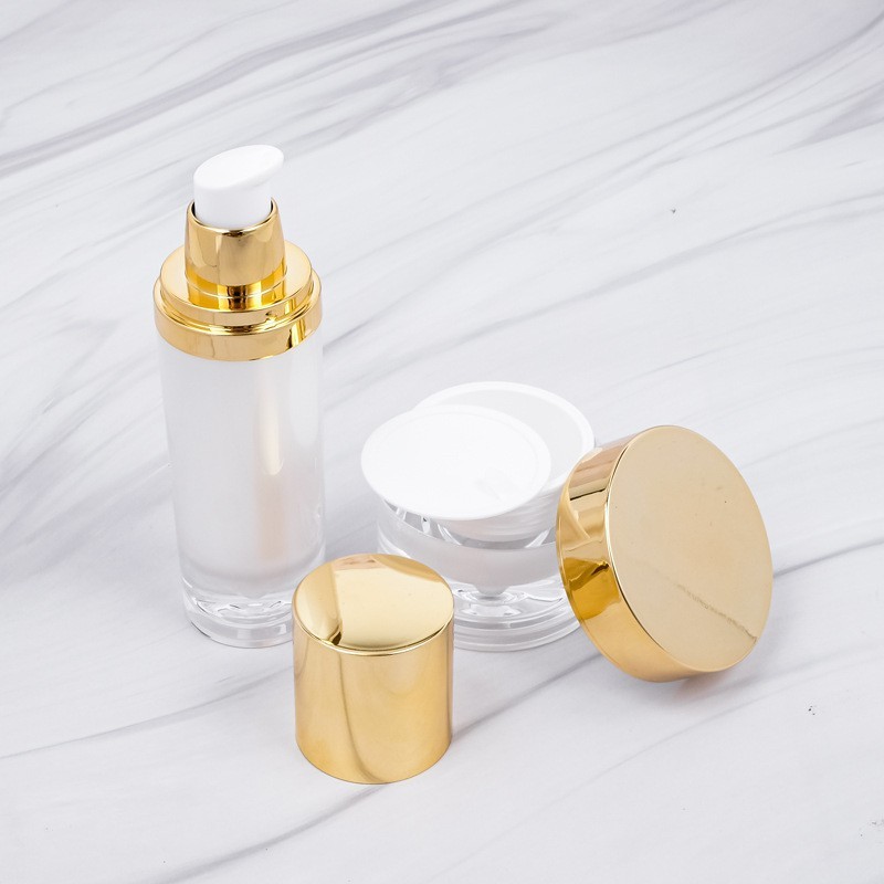 新款按压式乳液分装瓶便携化妆品小样套装水乳液护肤品包材图2