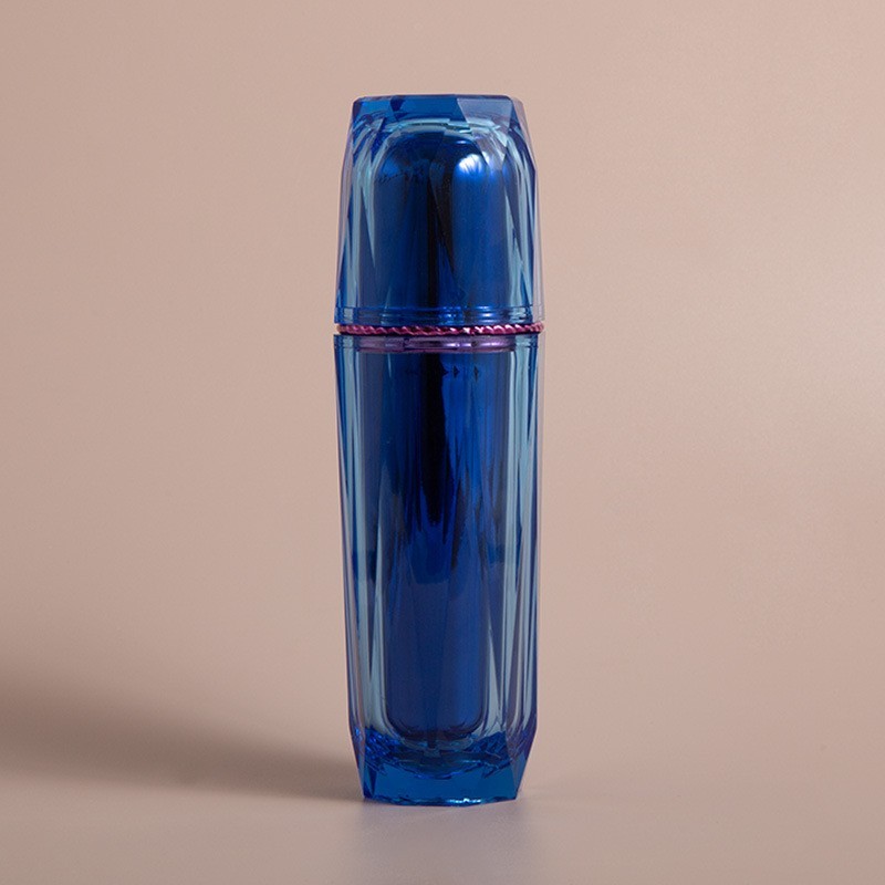 八角水乳精华瓶OEM定制30ml50ml双层亚克力保湿乳液瓶护肤品瓶