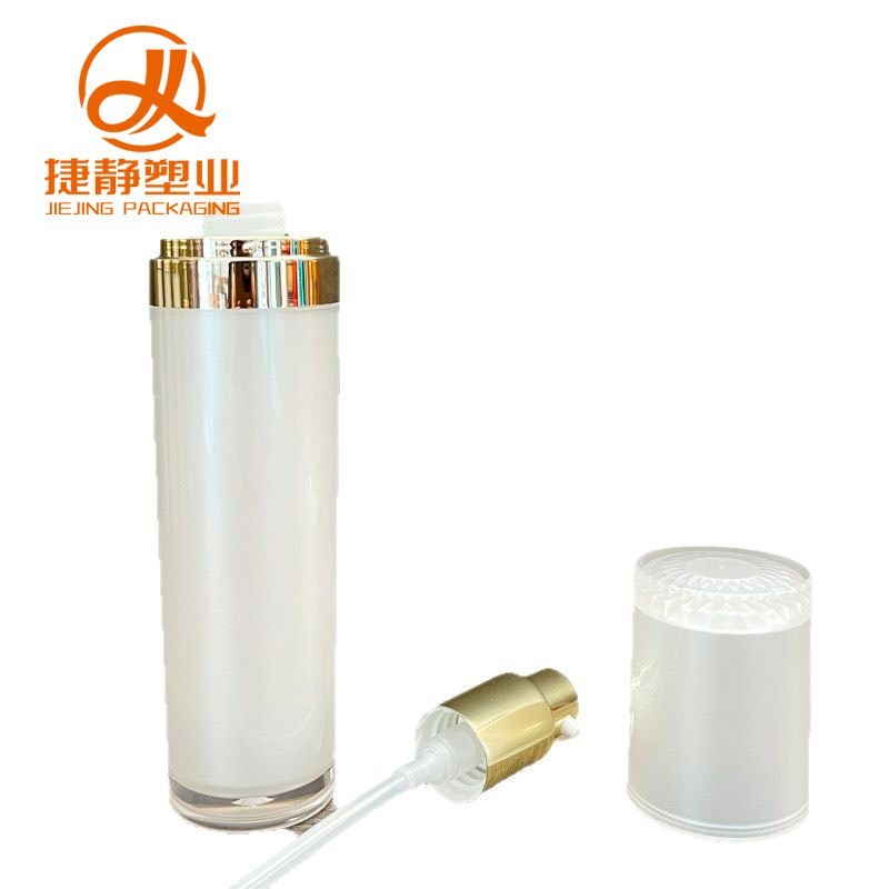 高端亚克力拉丝护肤瓶套装 按压乳液瓶精华瓶化妆品包材分装图5