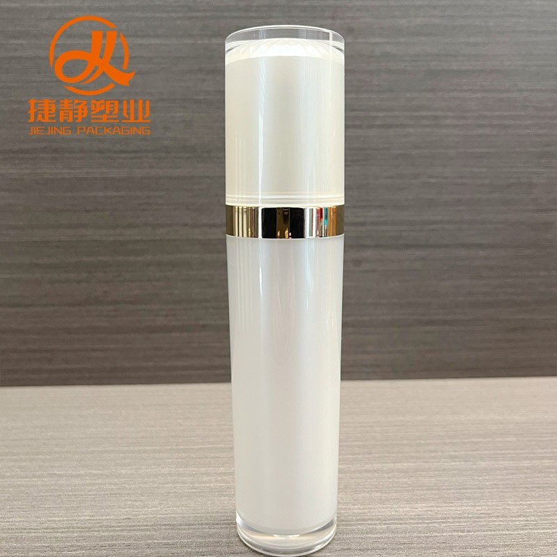 高端亚克力拉丝护肤瓶套装 按压乳液瓶精华瓶化妆品包材分装图4