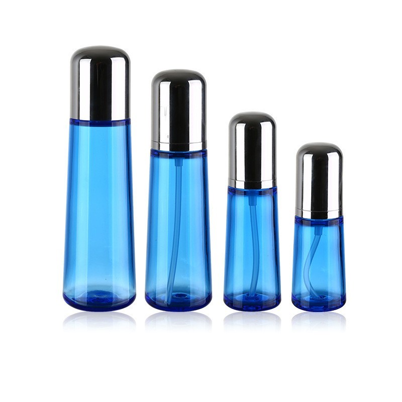 定制亚克力套装圆弧盖锥瓶子精华液瓶乳液瓶化妆品瓶面霜膏霜瓶子图3