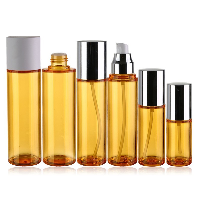 定制亚克力乳液瓶眼霜膏霜瓶面霜分装瓶直角盖圆化妆品瓶子套装图2