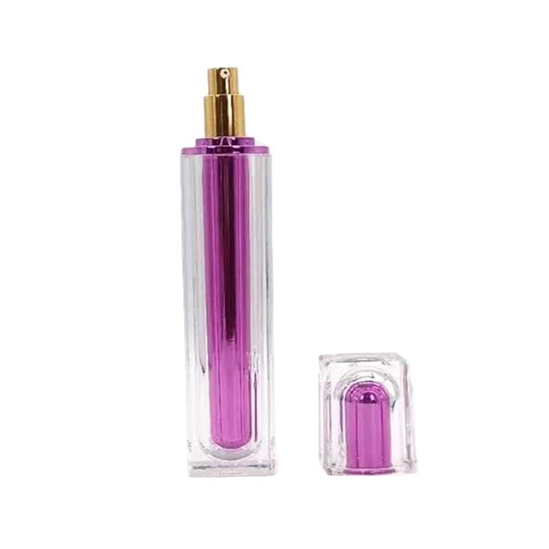 120ml 直角方瓶双层亚克力乳液瓶 亚克力喷雾瓶图5