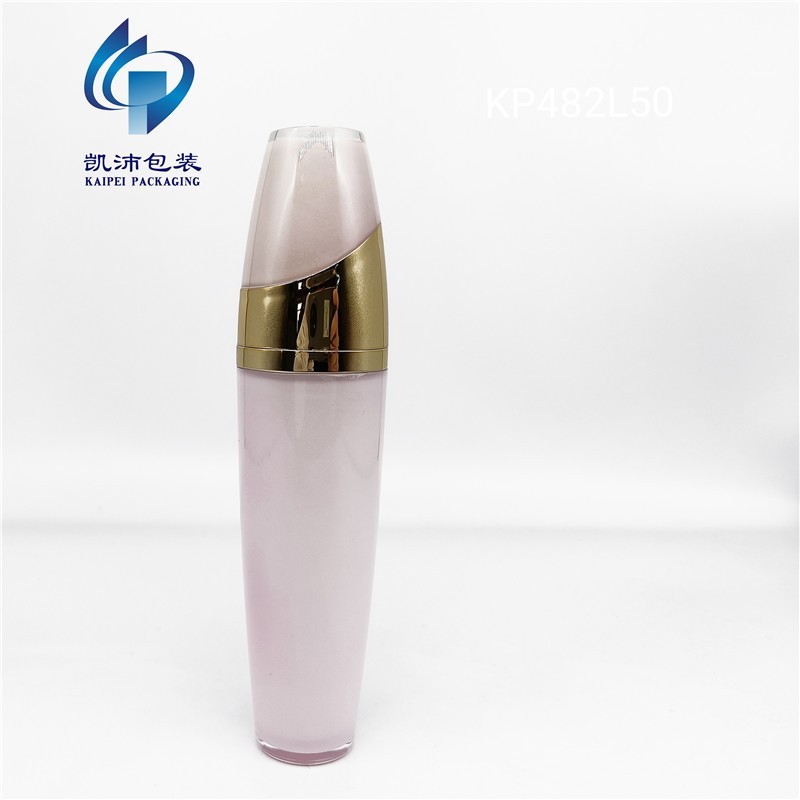 飘带圆瓶 亚克力乳液瓶 亚克力瓶包材 喷雾瓶包材厂家图3