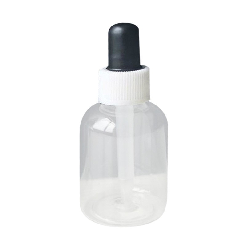 30ml塑料瓶 圆肩滴管瓶 透明pet塑料滴管分装瓶包装瓶 OEM图5