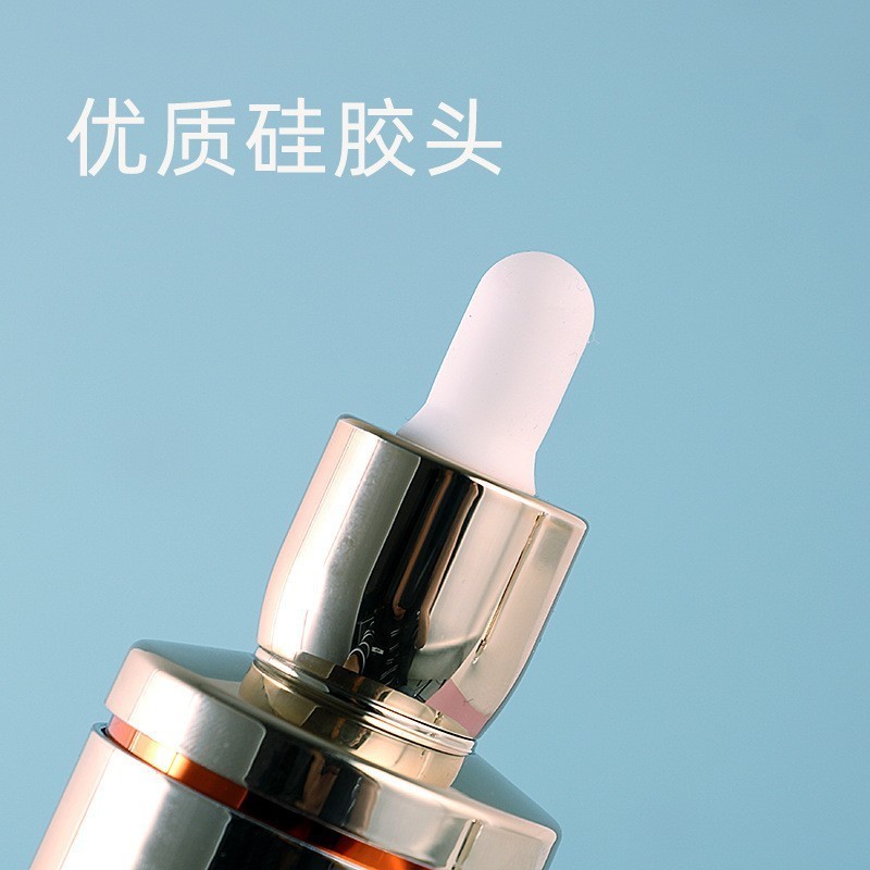 30ml厚底玻璃胶头滴管瓶50ml精华原液瓶护肤品分装精油瓶图3