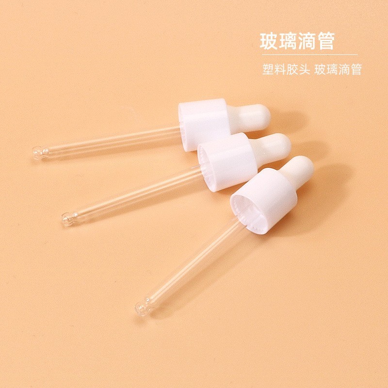 10ml现货精油瓶8ml方形厚底精华液瓶 化妆品分装玻璃瓶原液滴管瓶图2