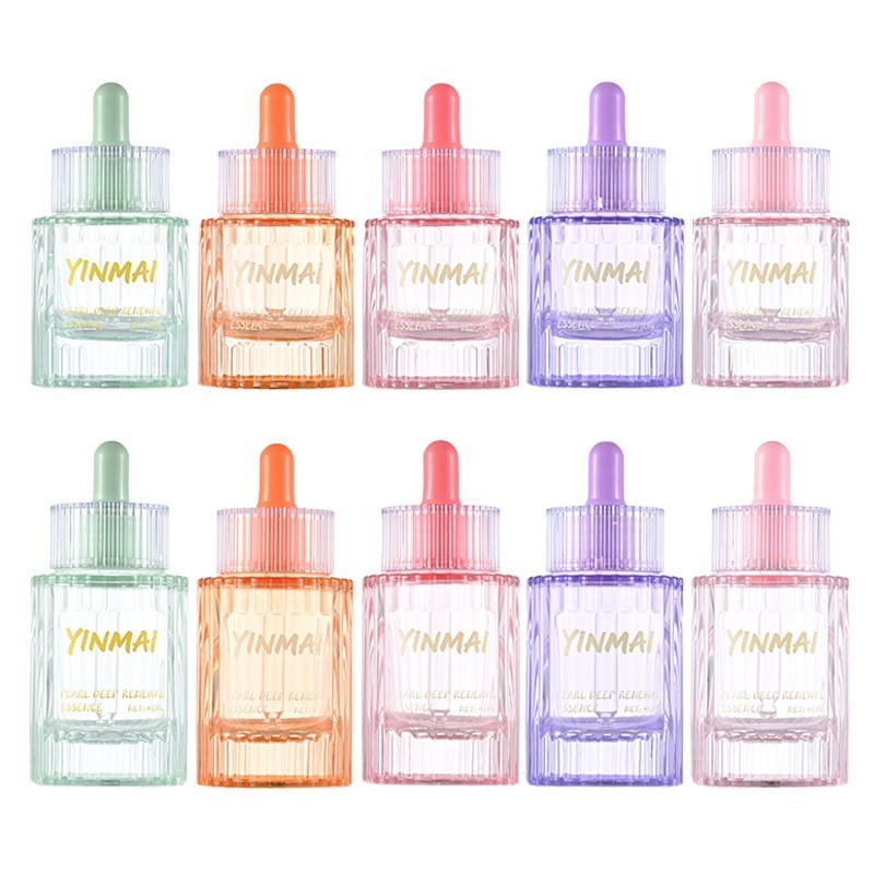 30ml齿轮圈滴管瓶40ml时尚创意精油瓶玻璃包材精华滴管分装瓶图5