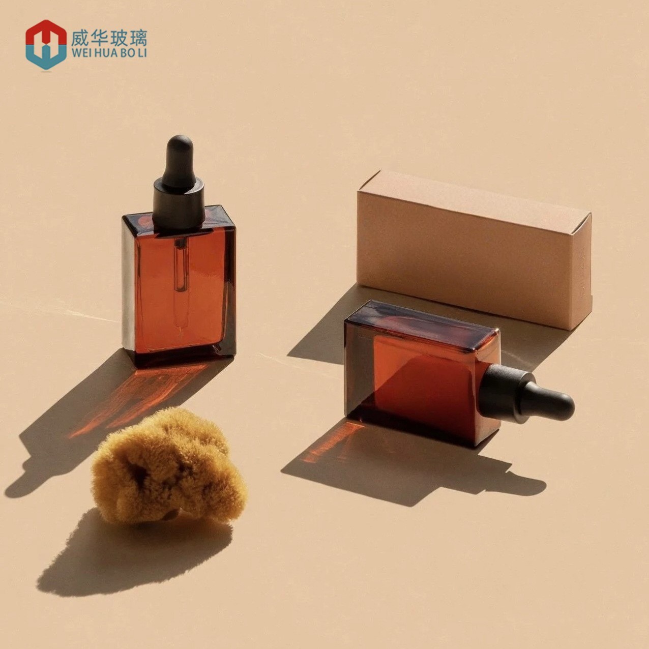 定制15ml 30ml茶色玻璃滴管精油瓶 香薰滴管精华液瓶 原液分装