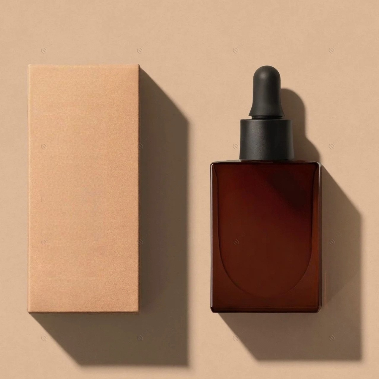 定制15ml 30ml茶色玻璃滴管精油瓶 香薰滴管精华液瓶 原液分装图4