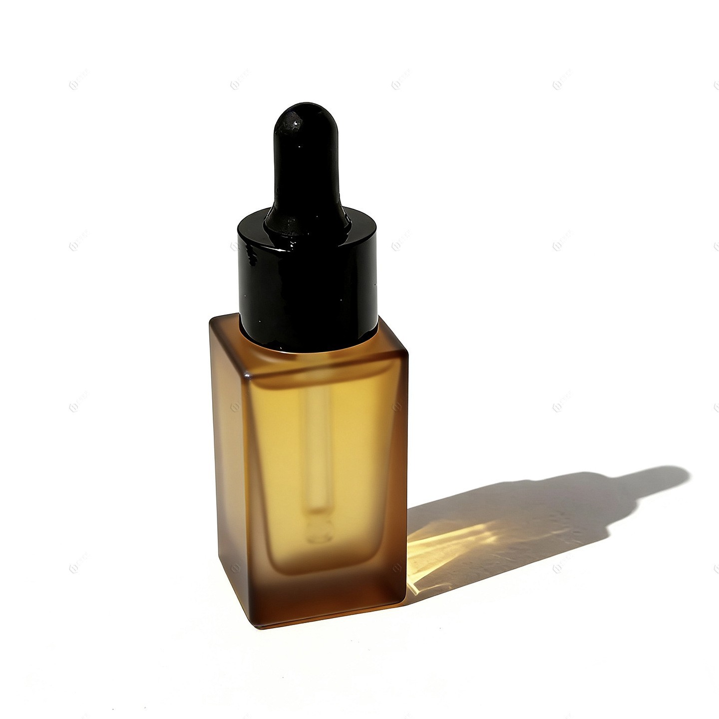 高档精油瓶5ml玻璃滴管瓶15ml小样精华液瓶四方玻璃滴管分装瓶图4