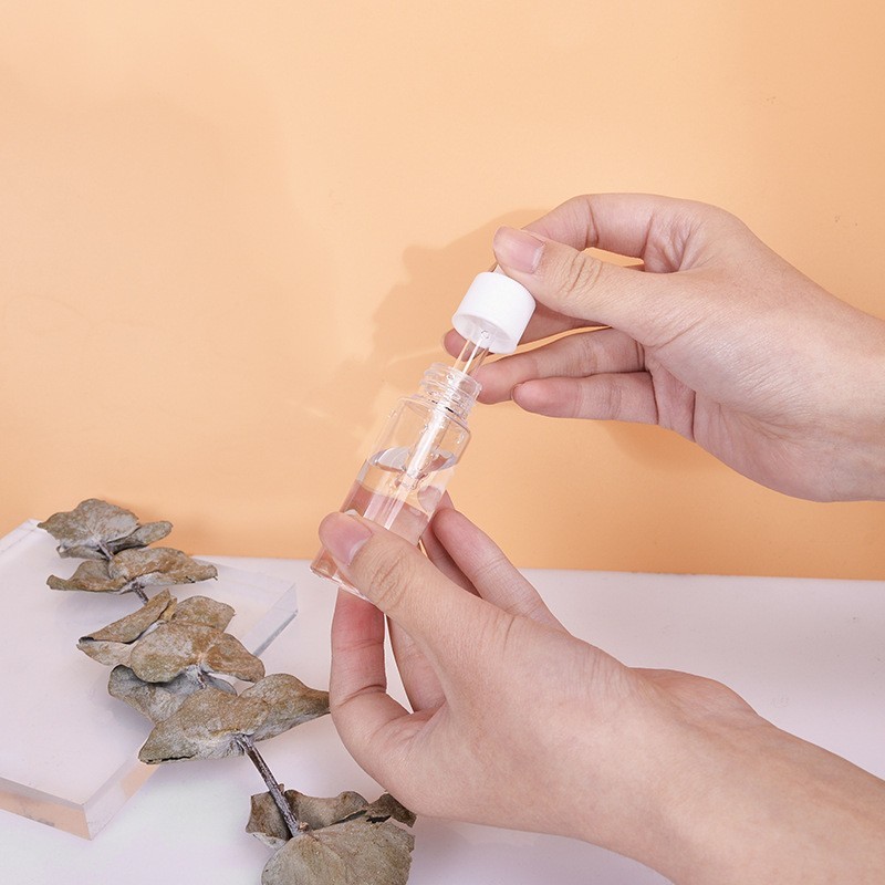 30ml滴管瓶 玻尿酸原液瓶 精油瓶 精华液瓶 PET透明分装瓶图3