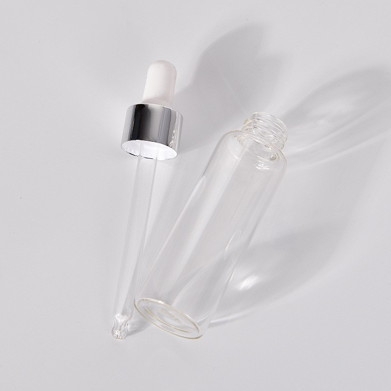 工厂定制 5ml玻璃滴管瓶精油分装瓶 20ml胶头滴管分液瓶化妆品瓶图3