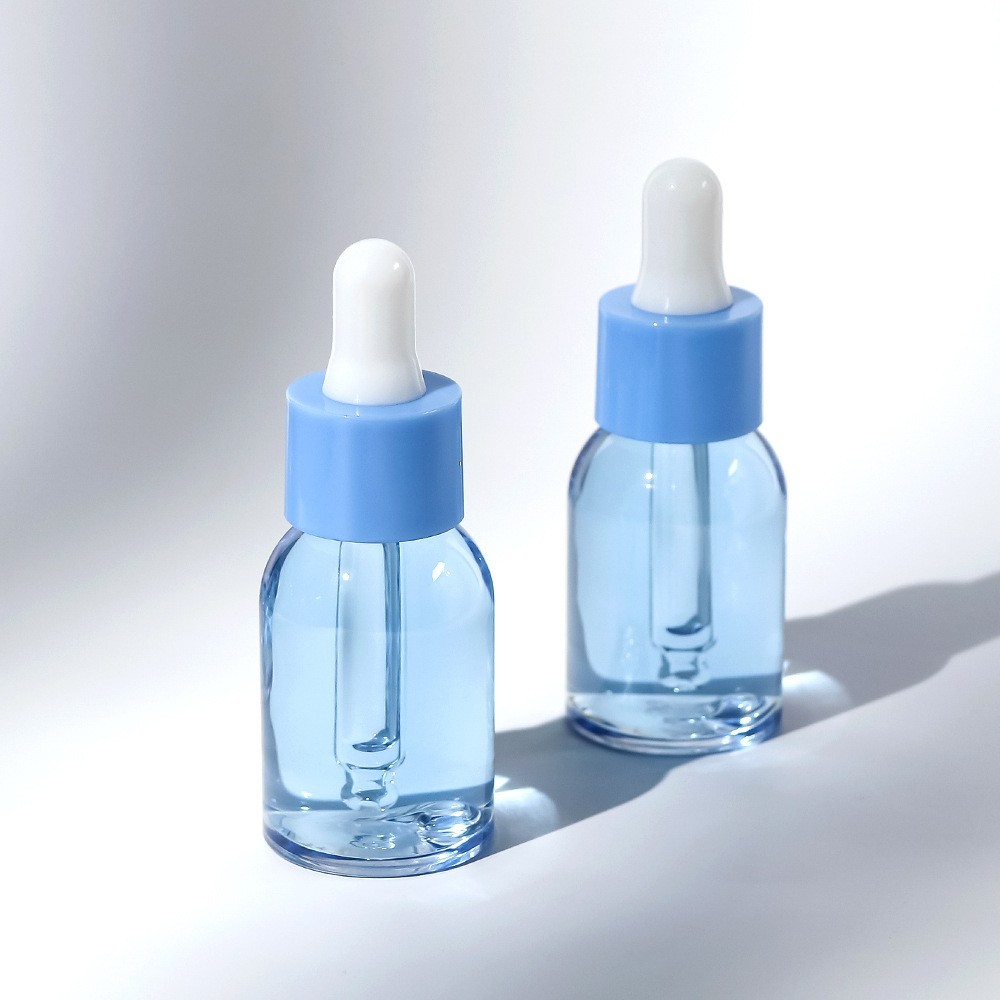 化妆品滴管瓶子 pet塑料原液精华液小空瓶 30-80ml茶色精油瓶图4