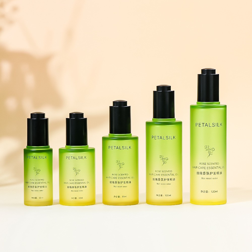 0-120ml滴管分装瓶 petg厚壁原液精油瓶 100ml挤压按摩油瓶图3