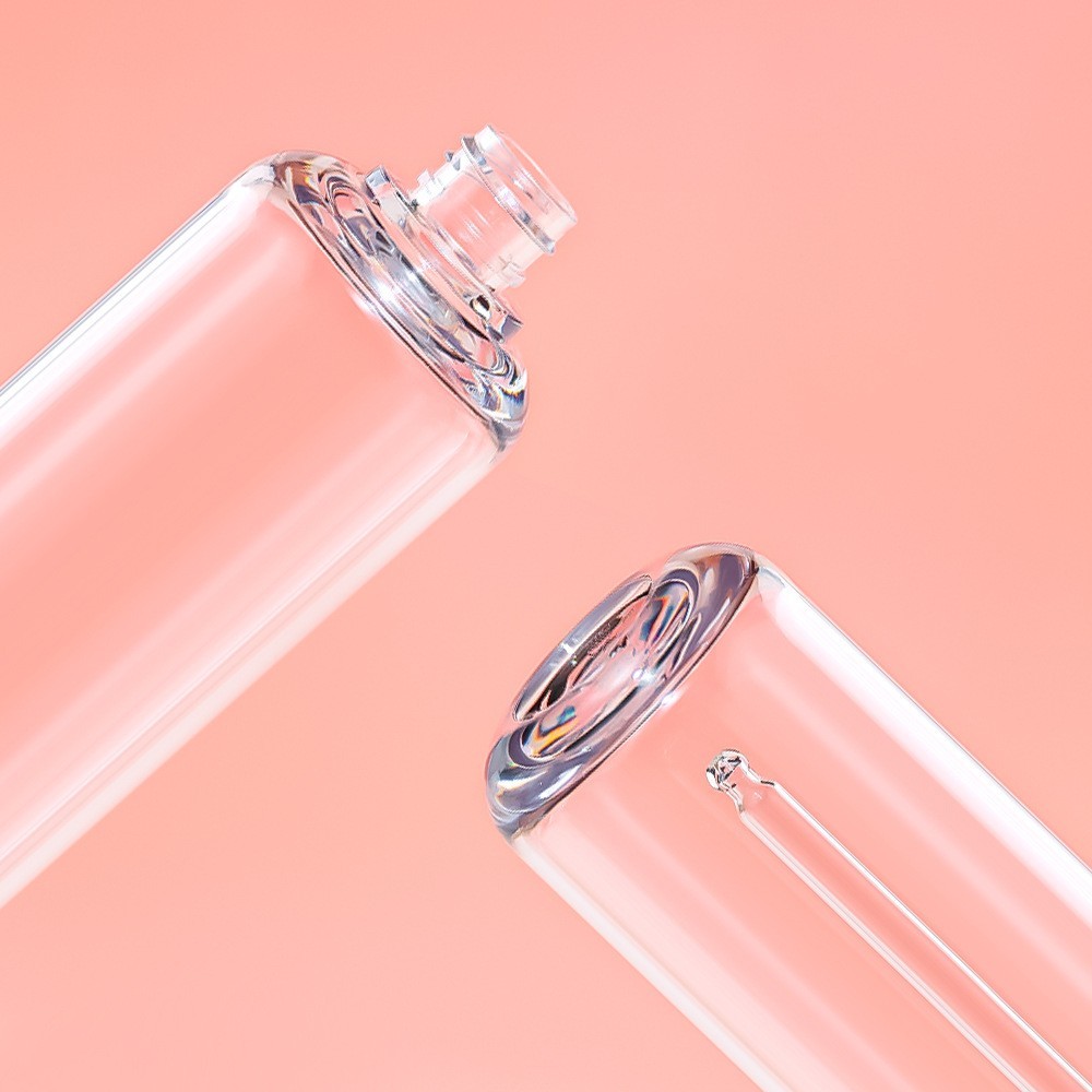 50ml按压透明滴管瓶 20/110/150ml精油分装瓶 petg厚壁精华液瓶子图2