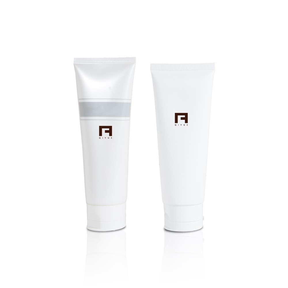 椭圆扁管定做大容量护肤品防晒霜洗面奶空包材椭圆管工厂定制软管图3