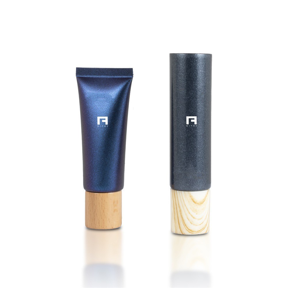 木纹盖软管D30面霜洗面奶防晒霜包材软管工厂定制印刷颜色容量