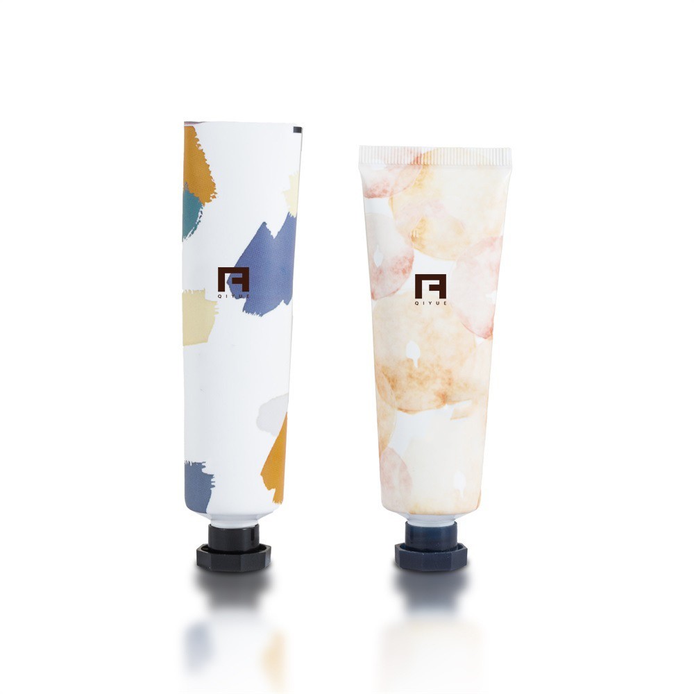 全胶印软管D30八角盖护手霜洗面奶防晒霜软管工厂定制护肤品包材